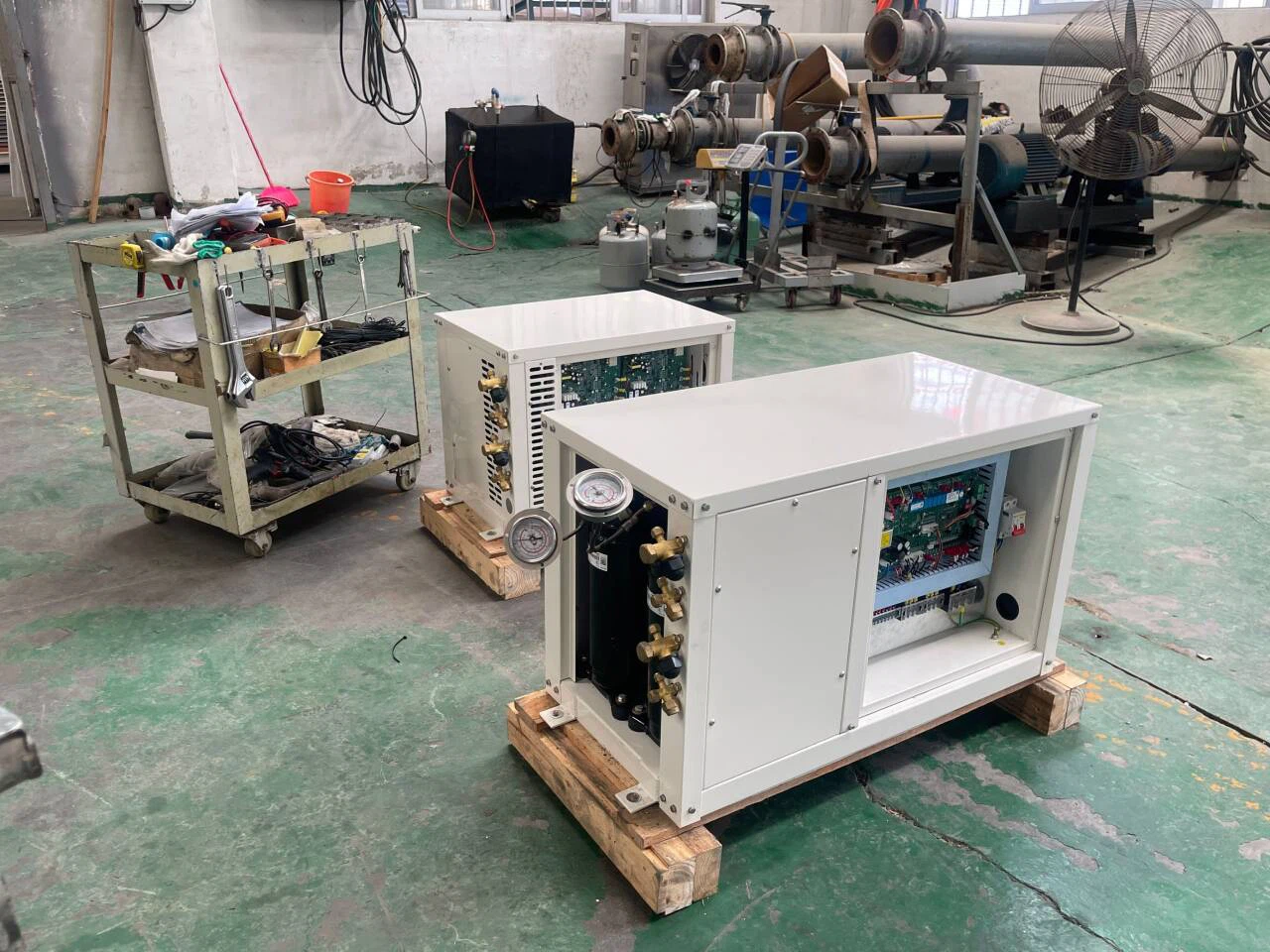 צ'ילרים ימיים עם מהפך DC Tech‌
